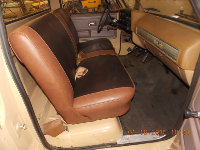1973 Tan Chevrolet C-10 Crew Cab Pickup
