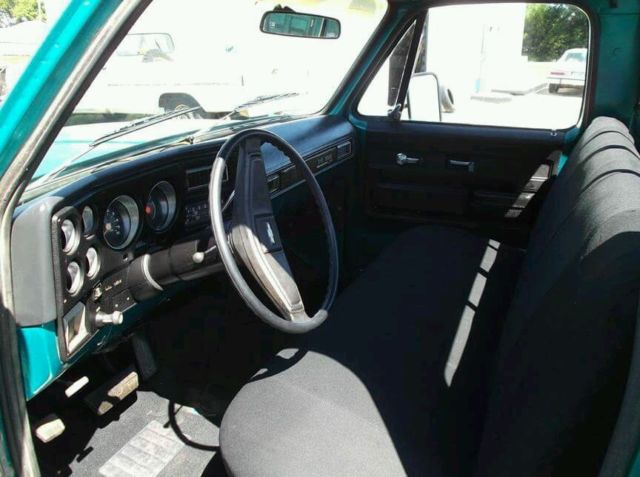 19730000 Green Chevrolet Other Pickups Cab & Chassis