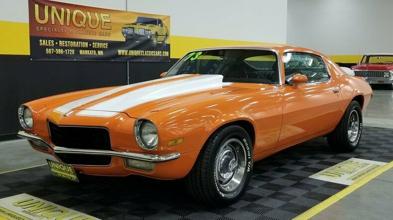 1973 Orange Chevrolet Camaro Coupe