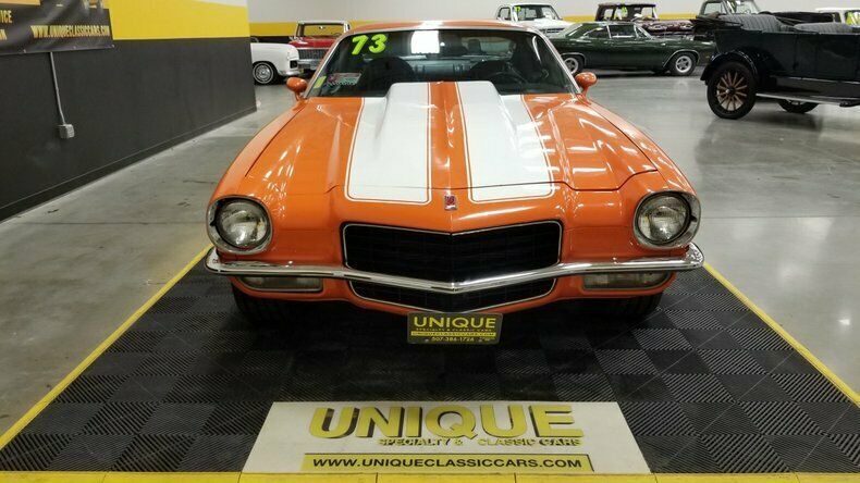 1973 Orange Chevrolet Camaro Coupe