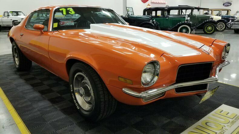 1973 Orange Chevrolet Camaro Coupe