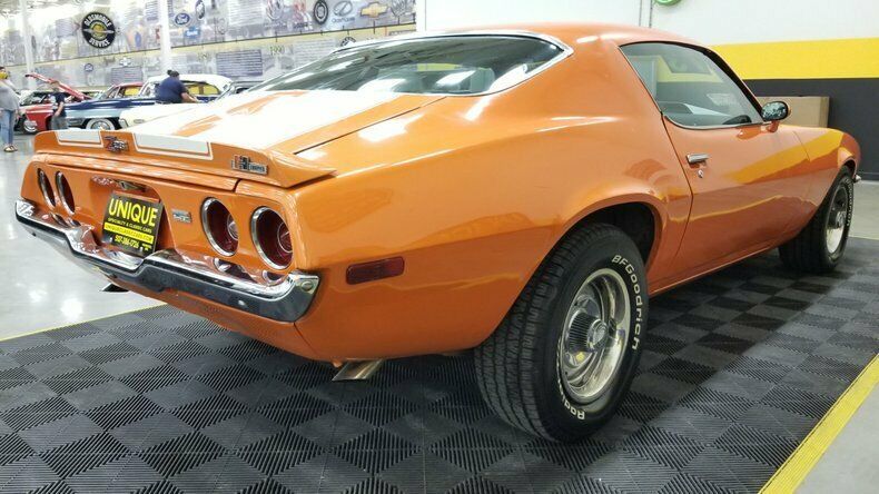 1973 Orange Chevrolet Camaro Coupe