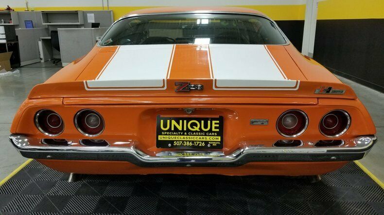 1973 Orange Chevrolet Camaro Coupe
