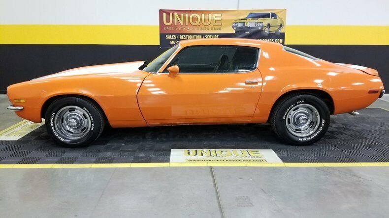 1973 Orange Chevrolet Camaro Coupe