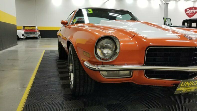 1973 Orange Chevrolet Camaro Coupe