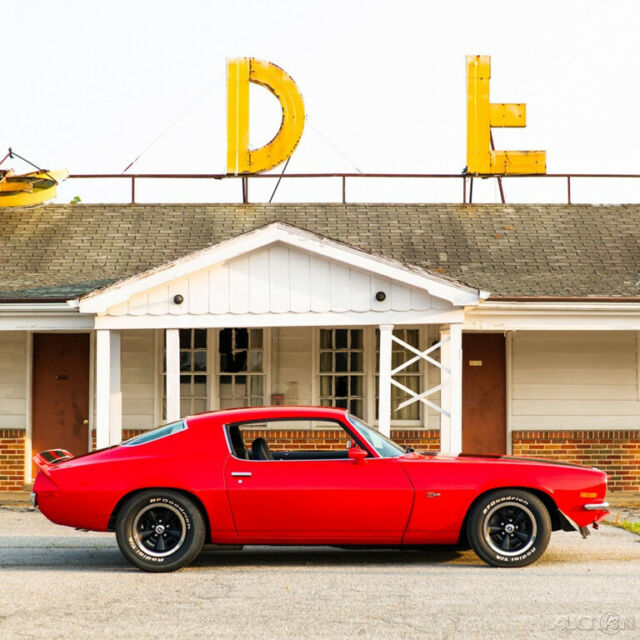 1973 Red Chevrolet Camaro Coupe