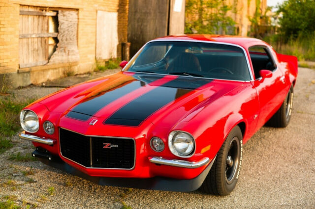 1973 Red Chevrolet Camaro Coupe