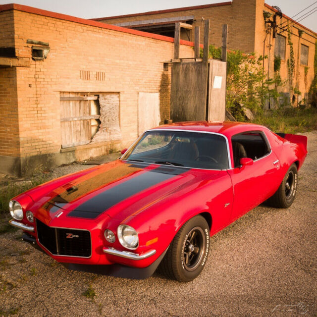 1973 Red Chevrolet Camaro Coupe