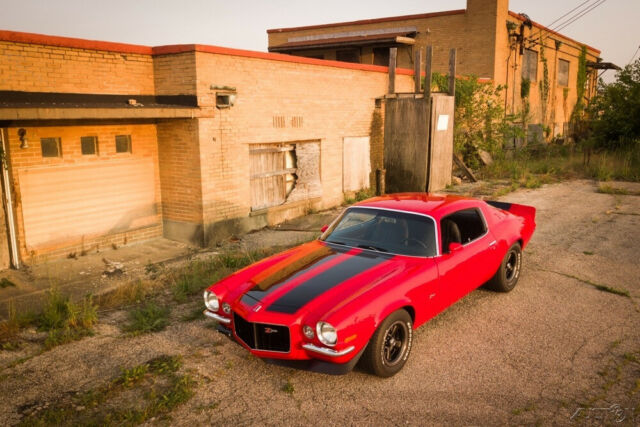 1973 Red Chevrolet Camaro Coupe