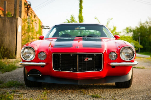 1973 Red Chevrolet Camaro Coupe