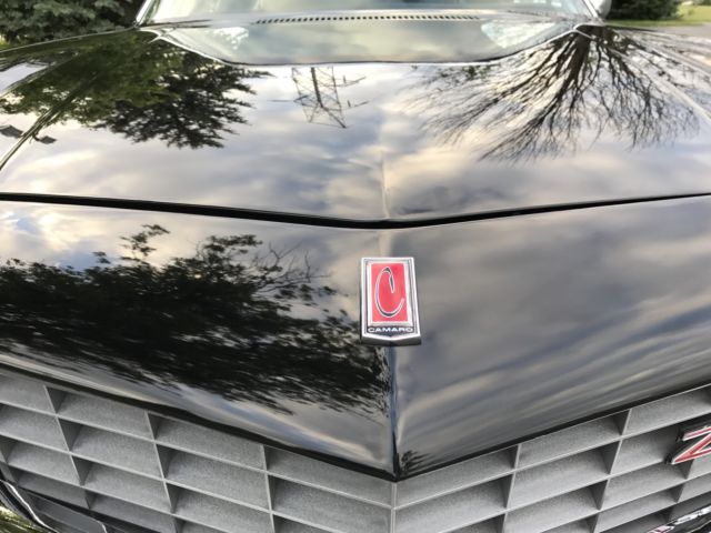 1973 Black and Silver Chevrolet Camaro Coupe