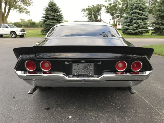 1973 Black and Silver Chevrolet Camaro Coupe