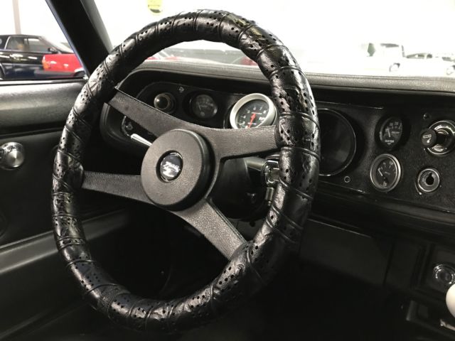 1973 Black and Silver Chevrolet Camaro Coupe