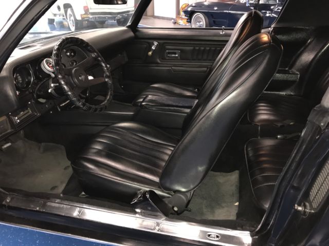 1973 Black and Silver Chevrolet Camaro Coupe