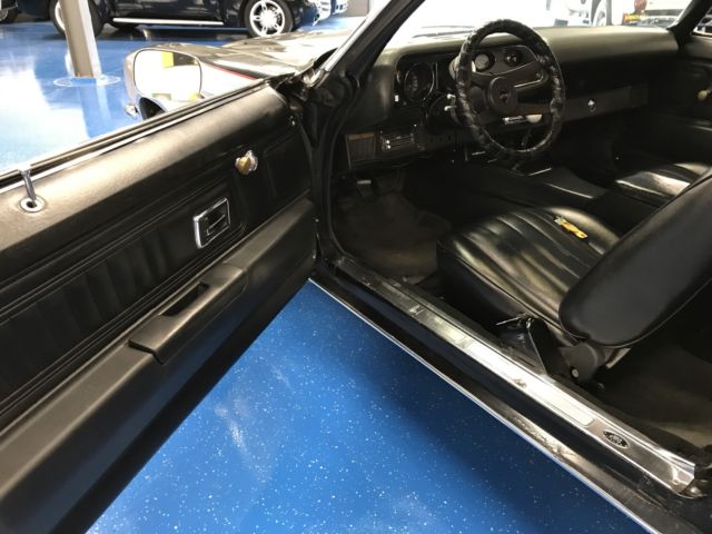 1973 Black and Silver Chevrolet Camaro Coupe