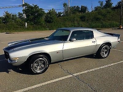 1973 Silver Chevrolet Camaro Coupe