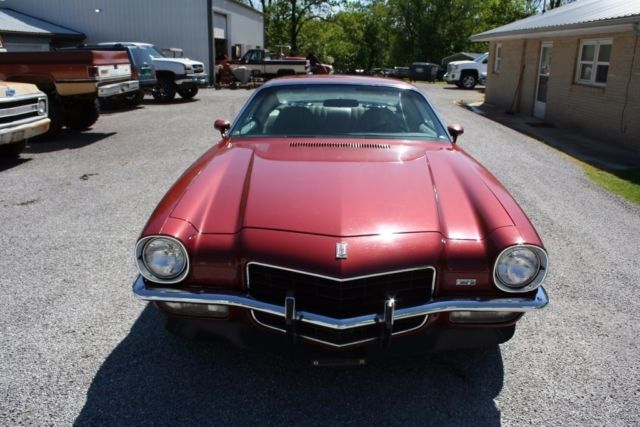 1973 Burgundy Chevrolet Camaro Coupe