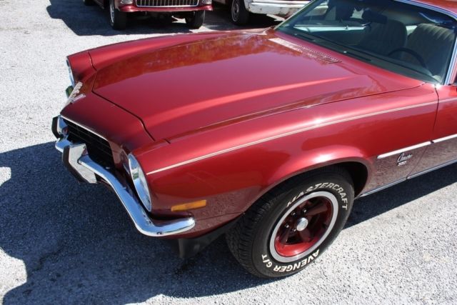 1973 Burgundy Chevrolet Camaro Coupe