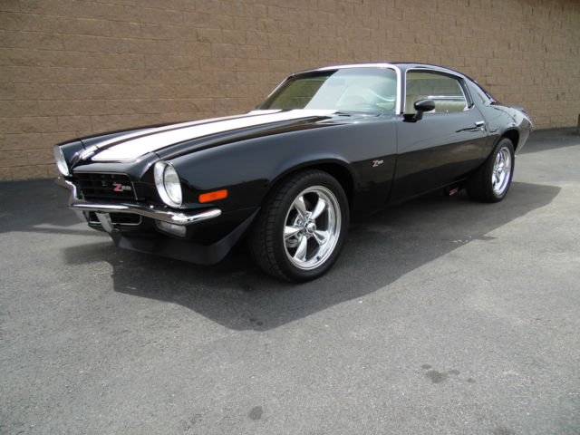 1973 Black With White Stripes Chevrolet Camaro Coupe