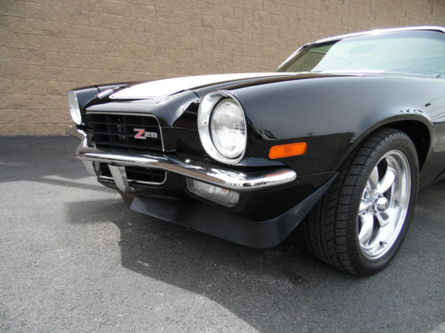 1973 Black With White Stripes Chevrolet Camaro Coupe