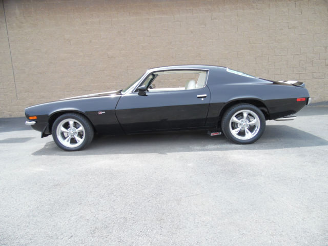 1973 Black With White Stripes Chevrolet Camaro Coupe