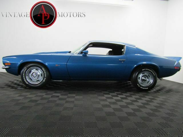 1973 Blue Chevrolet Camaro --