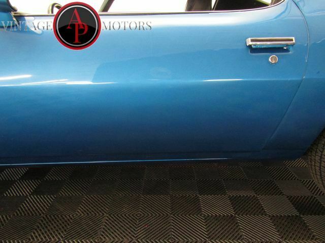 1973 Blue Chevrolet Camaro --