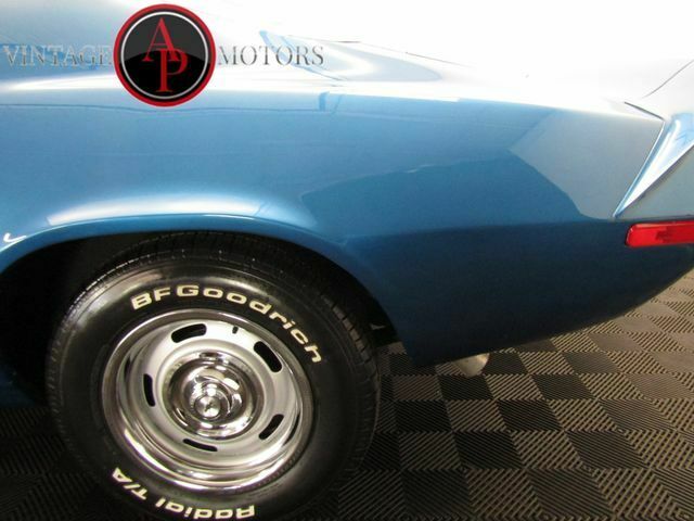 1973 Blue Chevrolet Camaro --