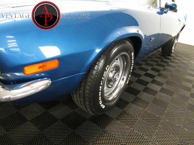 1973 Blue Chevrolet Camaro --