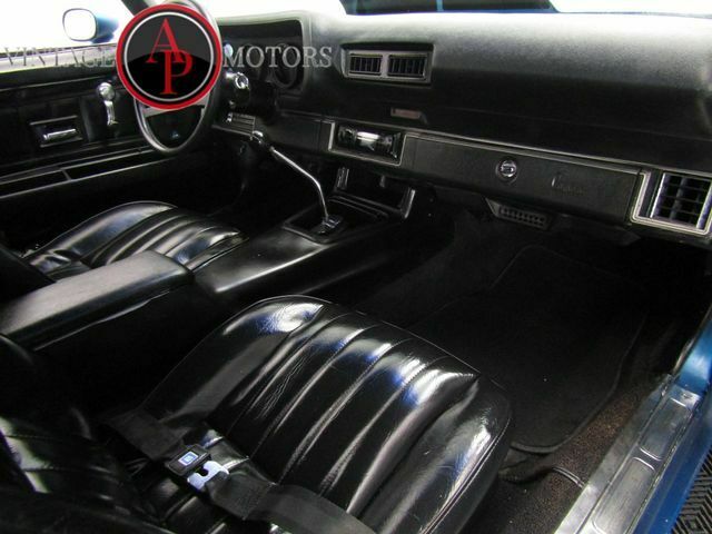 1973 Blue Chevrolet Camaro --