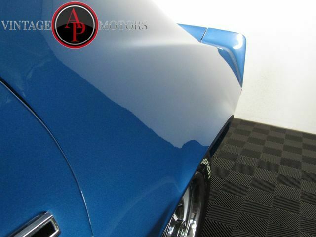 1973 Blue Chevrolet Camaro --