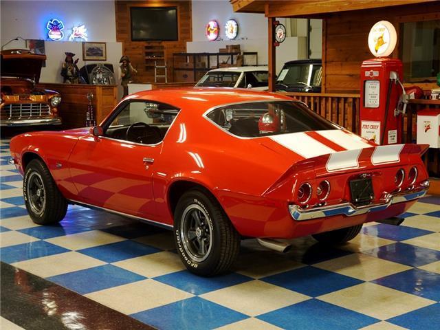 1973 Red Chevrolet Camaro --