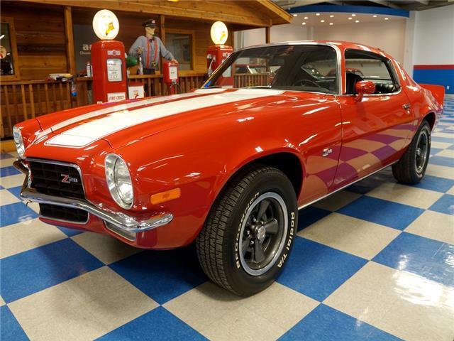1973 Red Chevrolet Camaro --