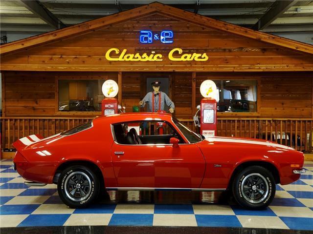 1973 Red Chevrolet Camaro --
