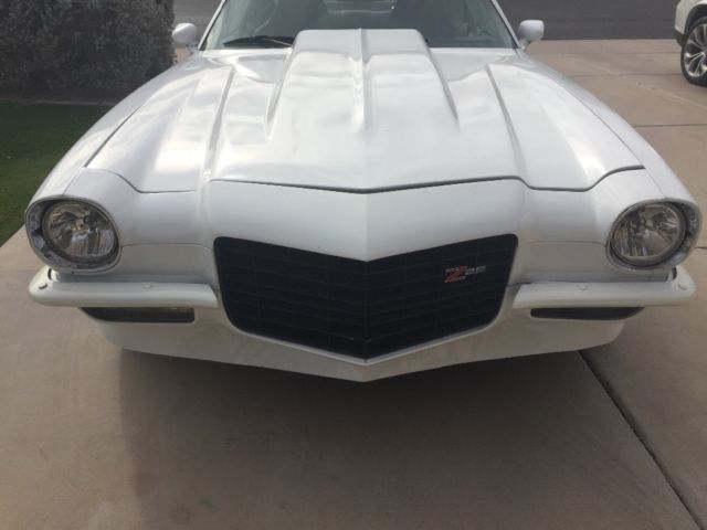 1973 White Chevrolet Camaro Coupe