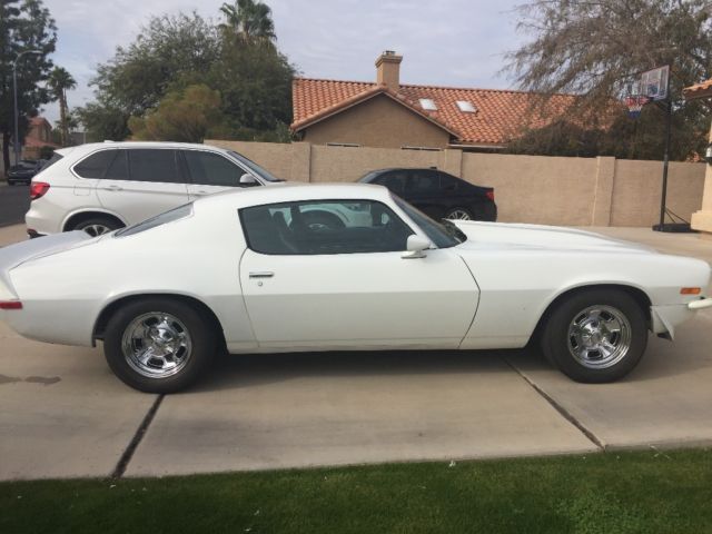 1973 White Chevrolet Camaro Coupe