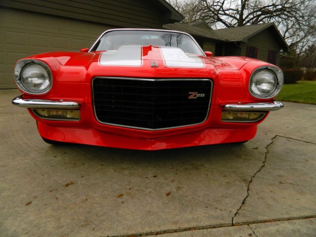 1973 Orange Chevrolet Camaro Coupe
