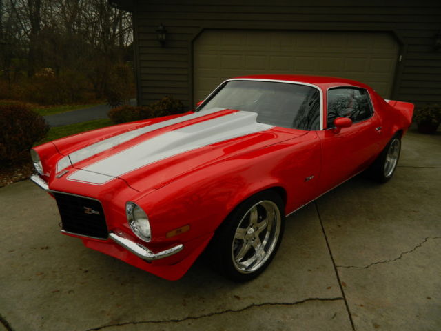 1973 Orange Chevrolet Camaro Coupe