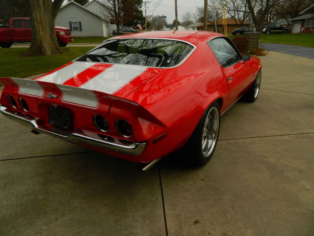 1973 Orange Chevrolet Camaro Coupe
