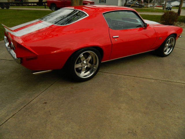 1973 Orange Chevrolet Camaro Coupe