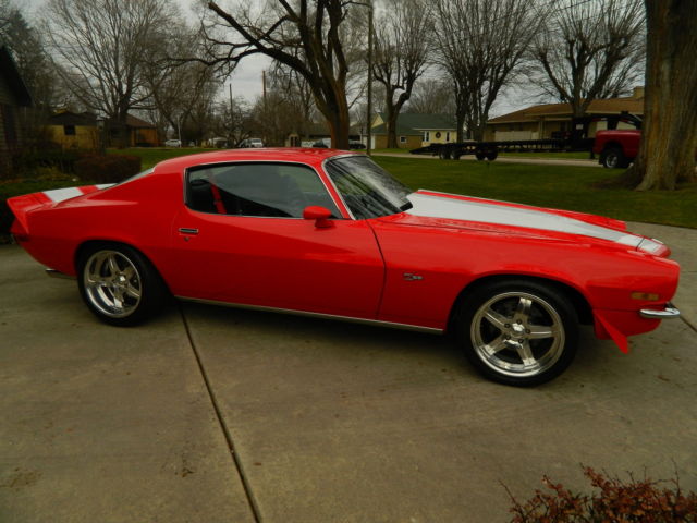 1973 Orange Chevrolet Camaro Coupe
