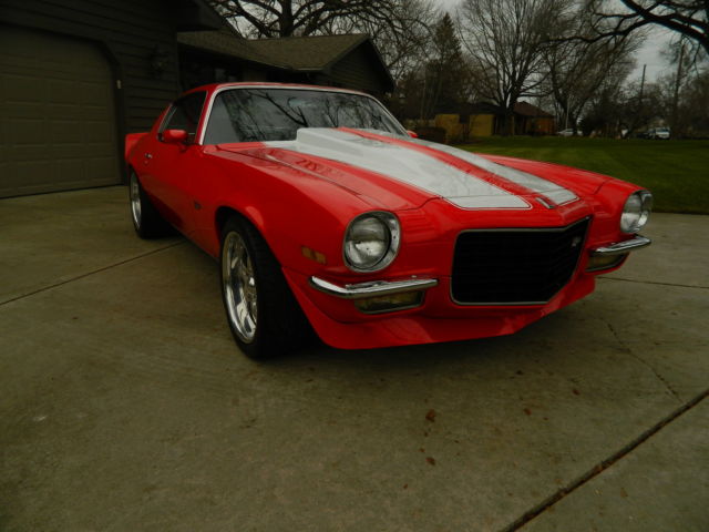 1973 Orange Chevrolet Camaro Coupe