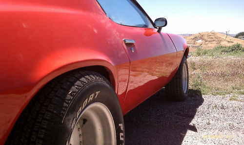 1973 Red Chevrolet Camaro