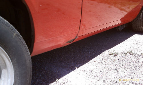 1973 Red Chevrolet Camaro