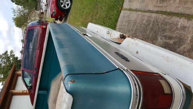 1973 Blue Chevrolet Cheyenne Truck