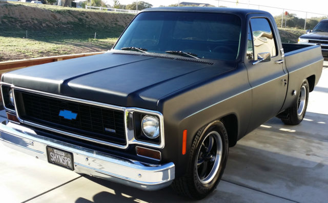 1973 Black Chevrolet Cheyenne