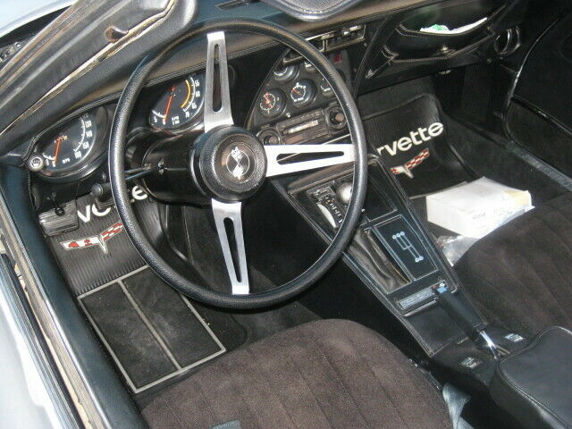 1973 Silver Chevrolet Corvette Coupe