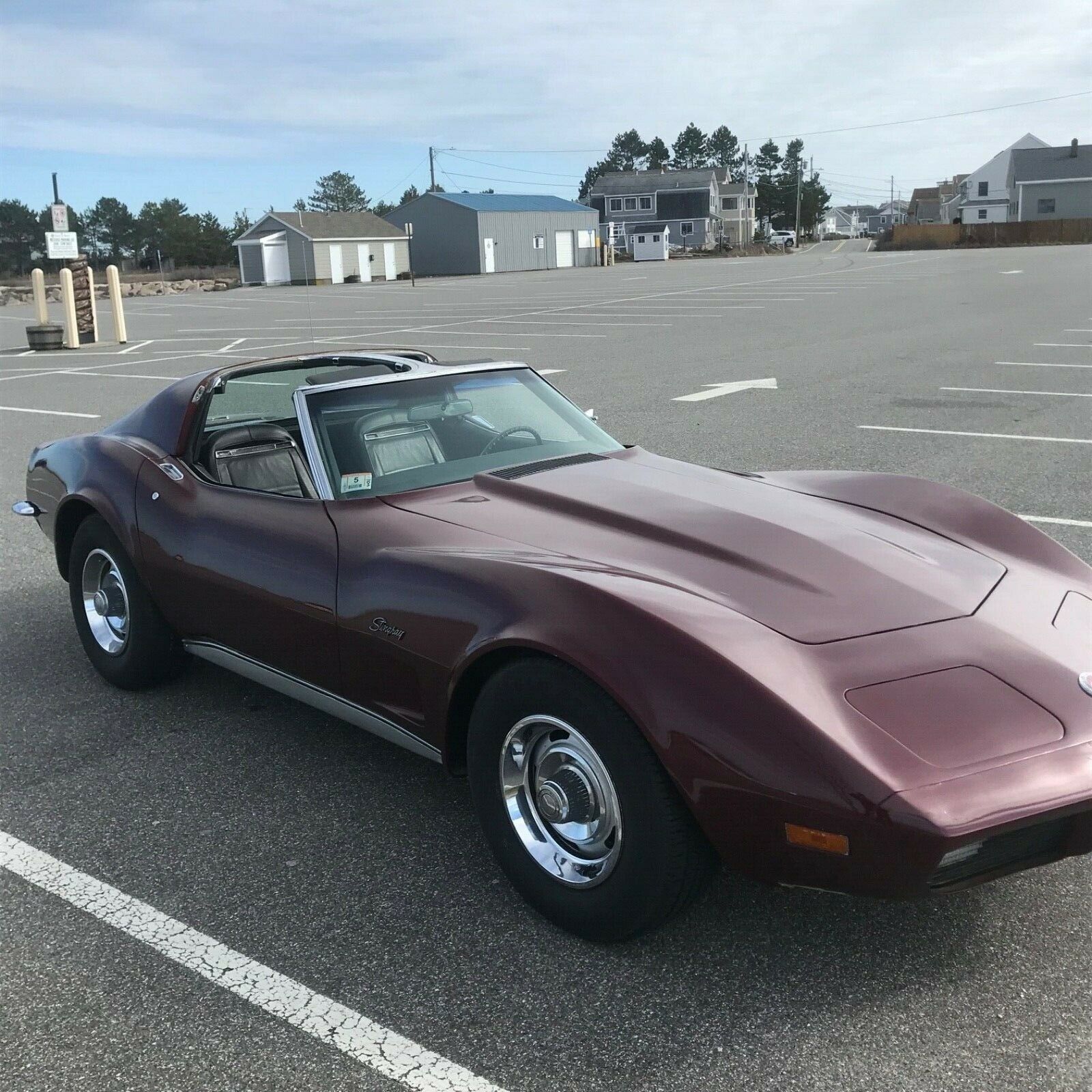 1973 Red Chevrolet Corvette Coupe