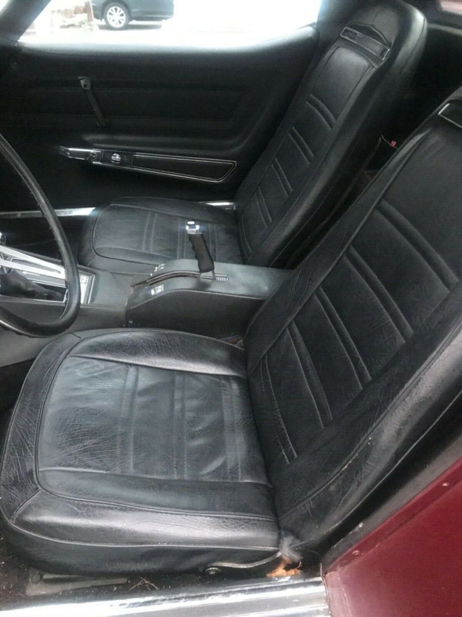 1973 Red Chevrolet Corvette Coupe