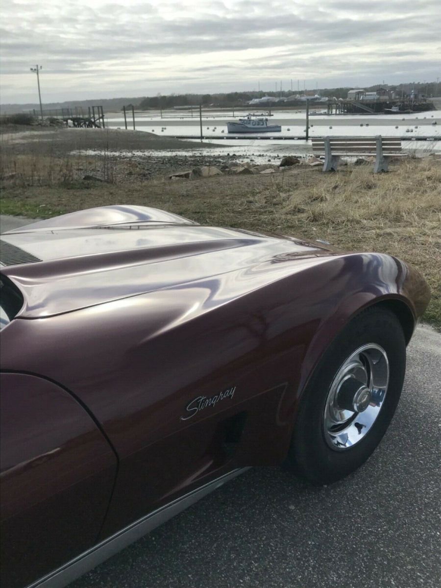 1973 Red Chevrolet Corvette Coupe